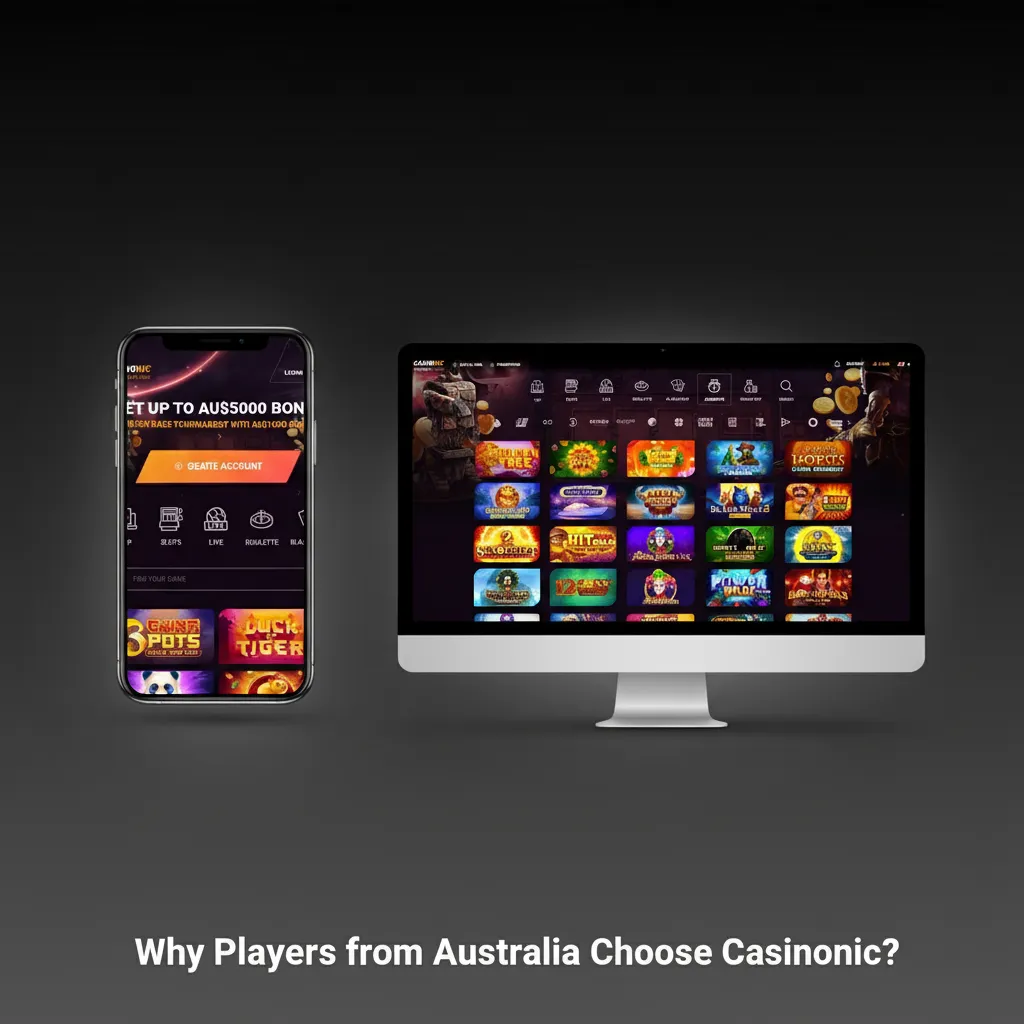 Why Australian players choose Casinonic: AUD payments, pokies, fast payouts, secure, mobile-first, 24/7 AEST support.