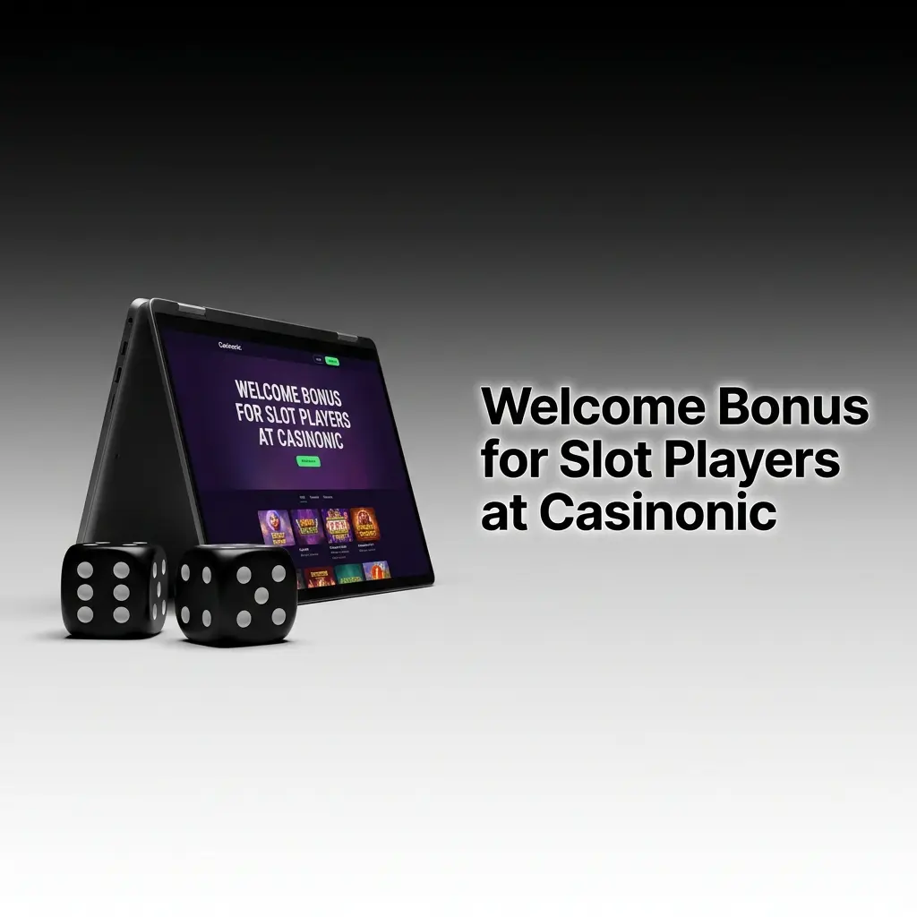 Casinonic welcome bonus for slot players offering 100% match up to AU$5,000 plus ongoing rewards and cashback