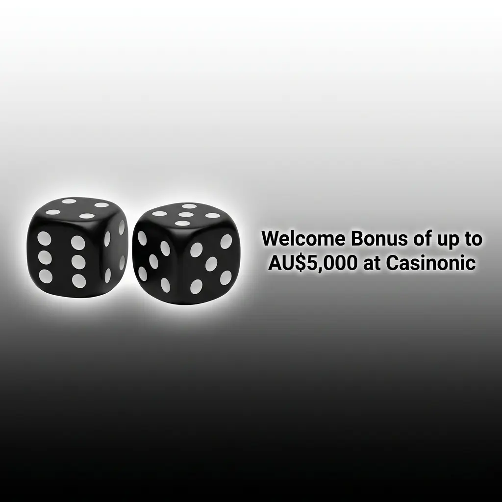 Casinonic welcome bonus up to AU$5,000 across four deposits for new Australian players