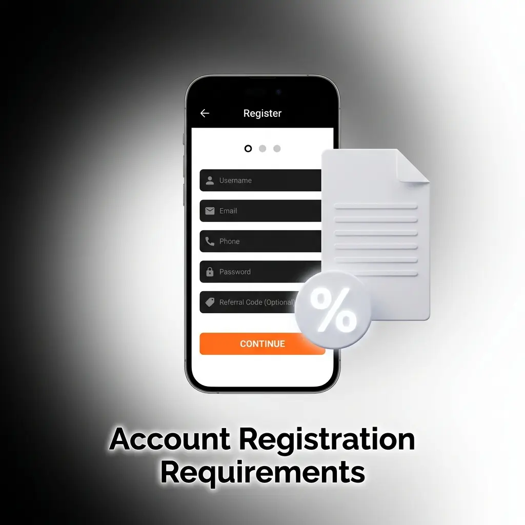 Account Registration Requirements