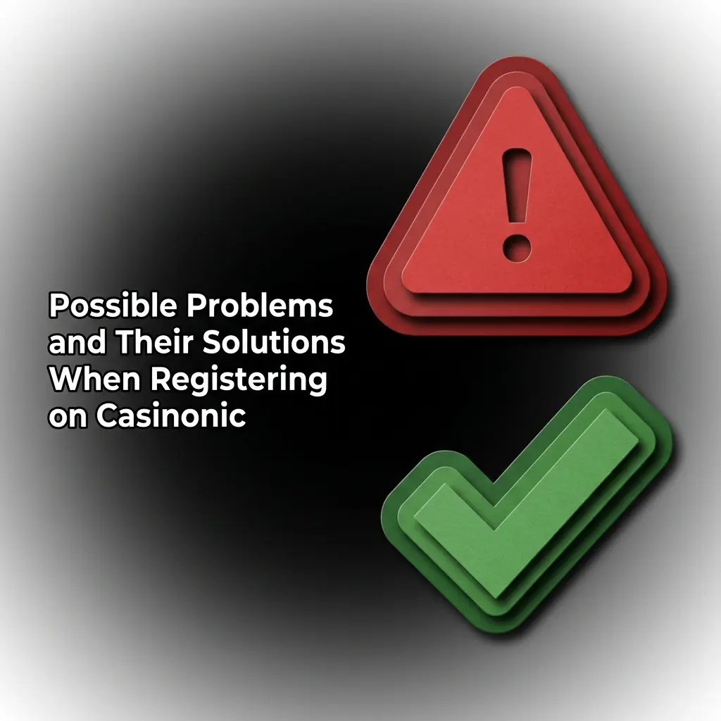 Possible Problems and Their Solutions When Registering on Casinonic
